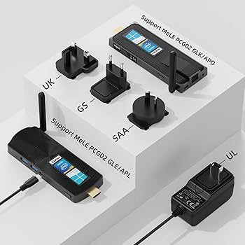 Amazon.com: MeLE PCG02 Mini PC Stick Power Supply Adapter 5V 3A DC